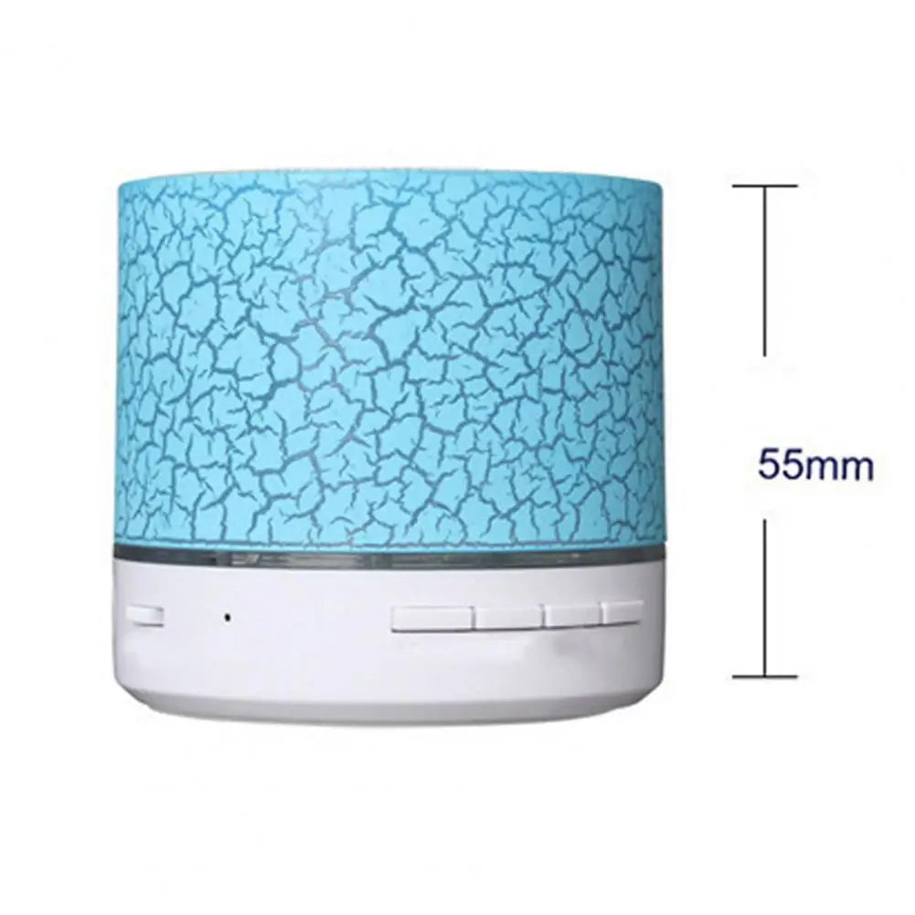 Mini Bluetooth Bass Speaker with LED Light – Compact Powerful Sound Anywhere