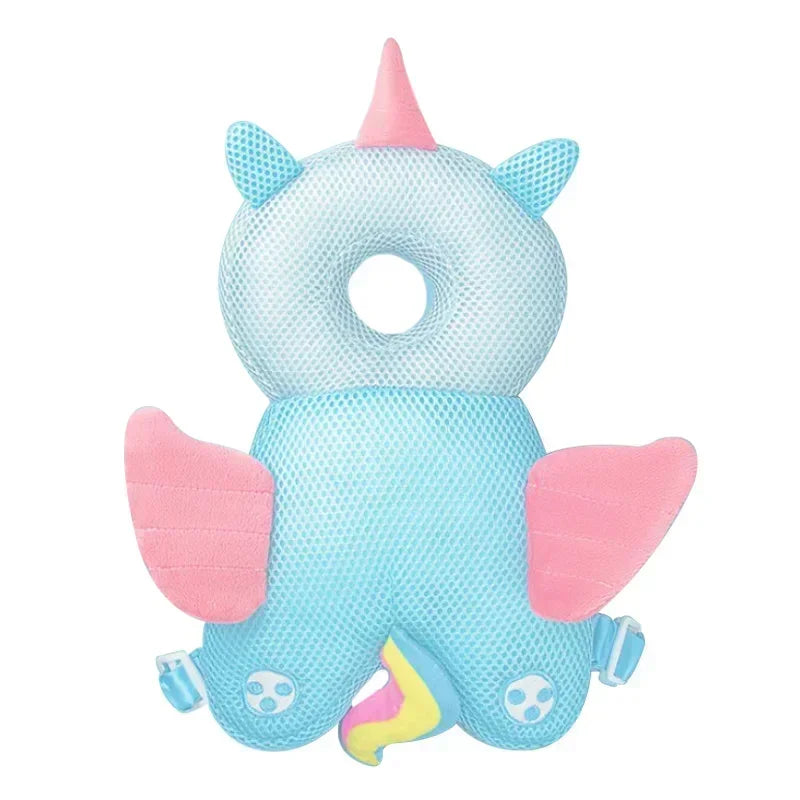 Toddler Baby Head Protector Safety Pad Cushion – Anti-Fall Cartoon Backpack Pillow (1-3 Years)