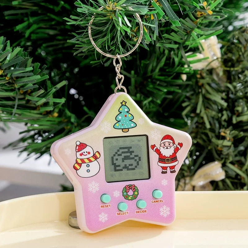 168-in-1 Virtual Electronic Pet Keychain – Nostalgic Retro Pixel Game Toy